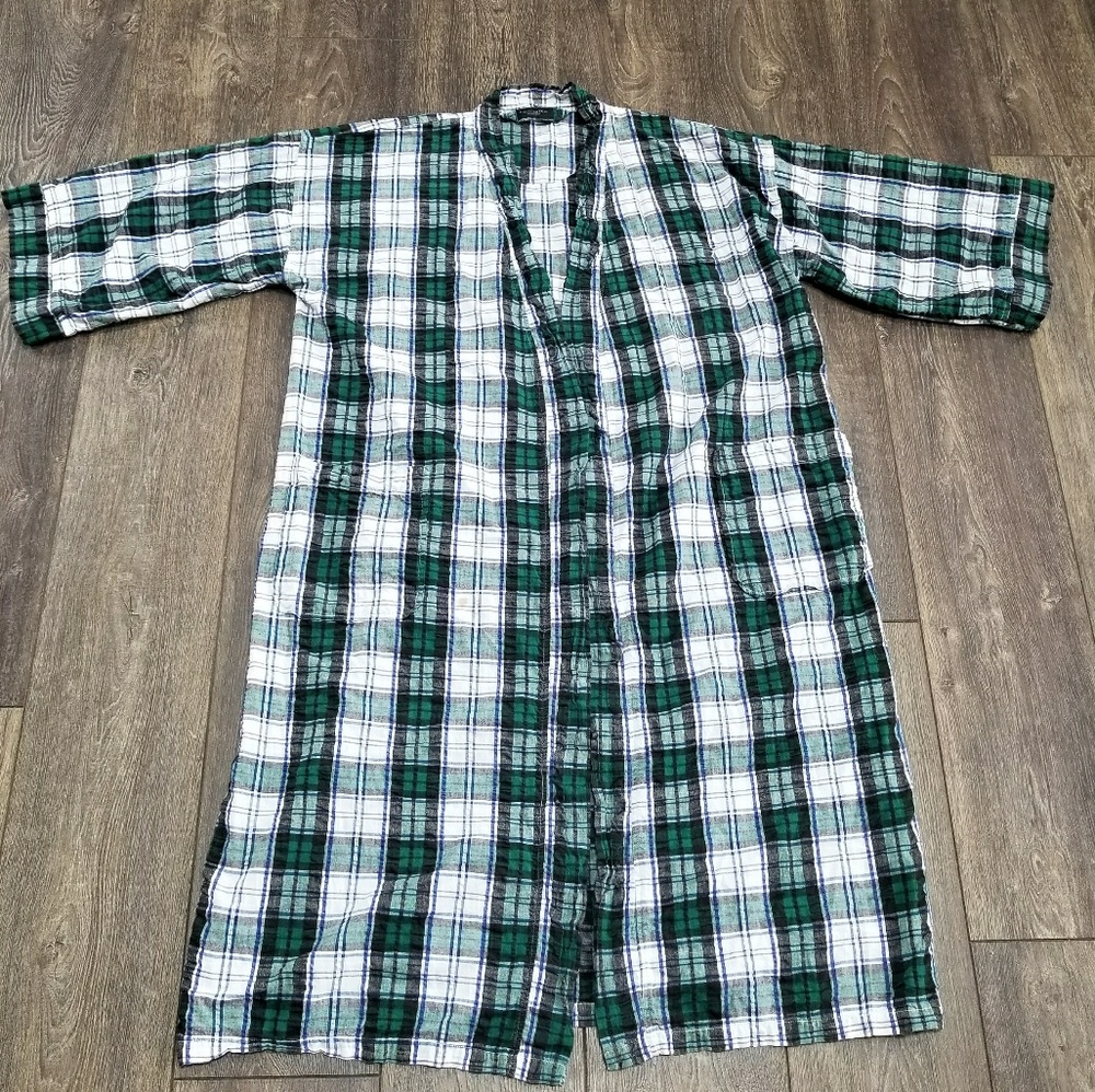 Christian Dior Plaid Robe - One Size